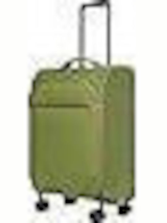 Verage Large Travel Suitcase Fabric Green with 4 Wheels Height 80cm