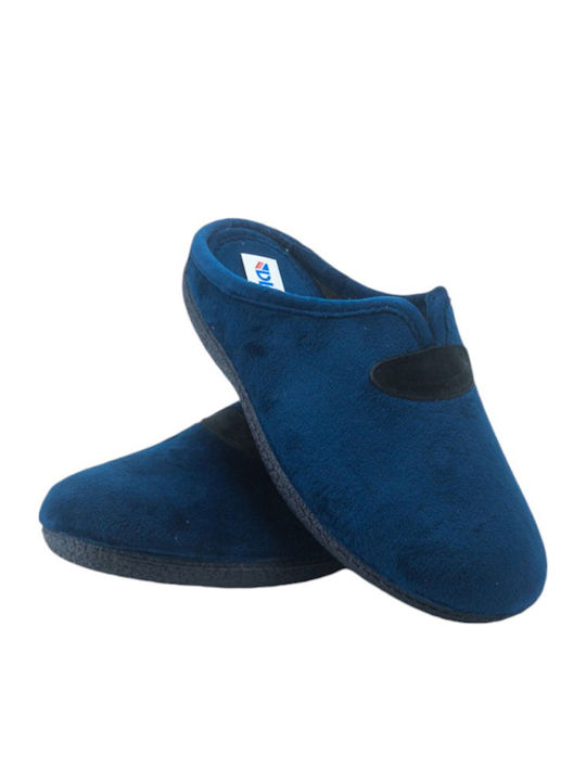 Anatomische Damen Hausschuhe Blau
