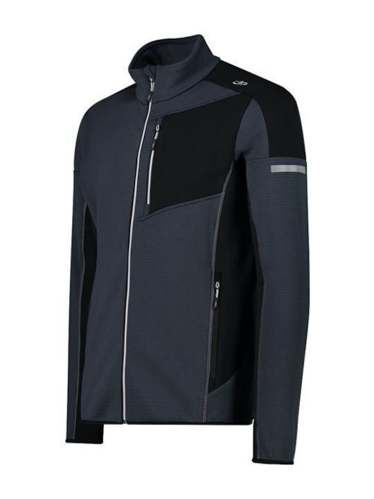 Herren Fleecejacke Schwarz