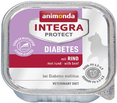 Animonda Integra Protect Diabetes Nasses Katzenfutter 100gr Kaninchen