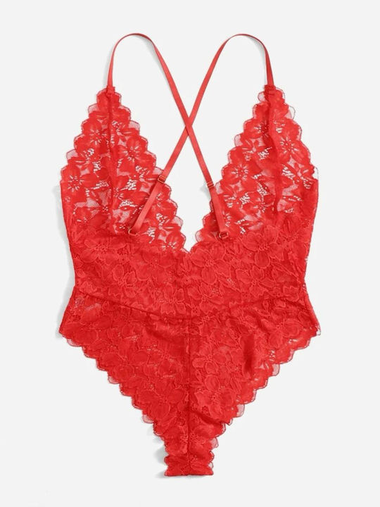 Body String Roșu Pentru Femei