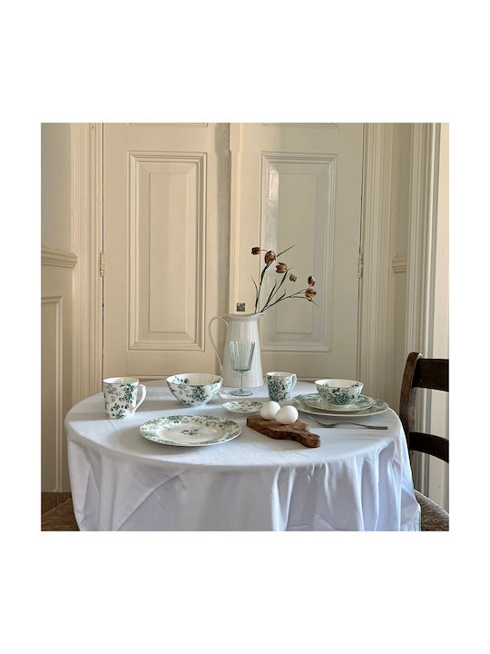 Laura Ashley Thurston Bloom Λευκά Flower Green 22 Cl