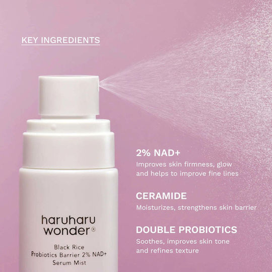 Haruharu Wonder Serum Gesicht mit Panthenol für Aufhellung 80ml
