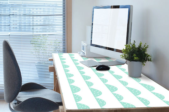Dekorative Schreibtischunterlage Home Office Serien Mentha 100x50 cm