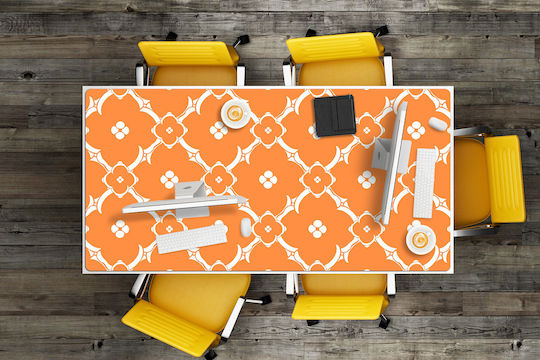 Schreibtischunterlagen Gaming Desk Blumen Orangenbaum 100x50 cm
