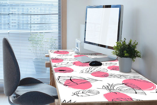 Decorativ Protecție Birou Home Office Stilou Buline 100x50 Cm