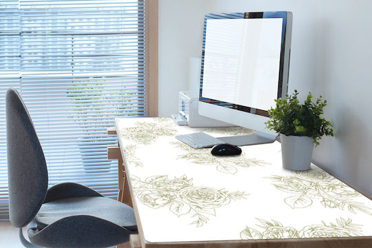 Decorativ Protecție Birou Home Office Stil Francez 120x60 Cm