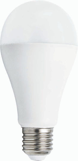 ATC LED Glühbirne 18W 133mm für E27 Fassung und Form A65 Kühles Weiß 1850lm