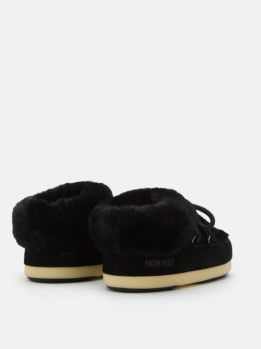 Suede Women's Ankle Boots Black