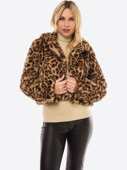 Women's Short Fur Black