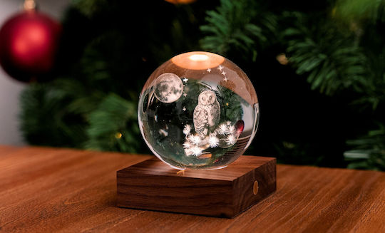 Gingko Dekorative Lampe Crystal Ball Honig