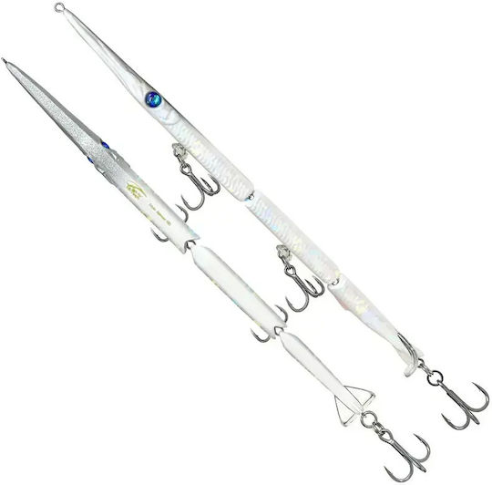 Τεχνητό Jack Fin Stylo Jointed 150 Silver Bait