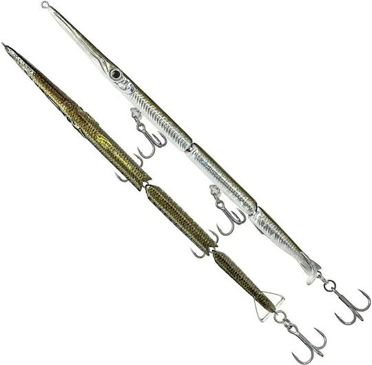 Τεχνητό Jack Fin Stylo Jointed 150 Chrome Uv