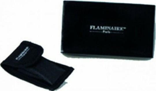Flaminaire Paris Джобно Ножче Кафяво с Калъф