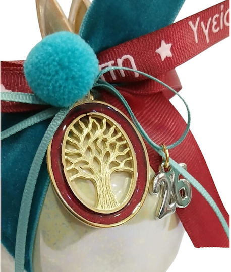 Kalliopi Silver de birou Amulet Rodie Ceramic 2026 10x12cm 1buc