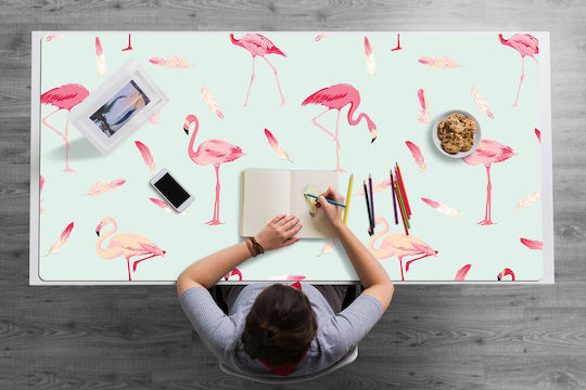Schreibtischunterlagen Arbeit Zuhause Flamingo Flügel 100x50 cm