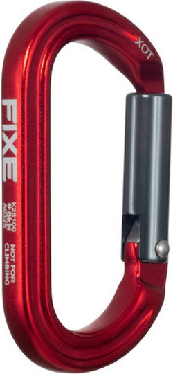Καραμπίνερ Fixe Climbing Xot Auxiliary Carabiner Red Κόκκινο Fc-k25100_1
