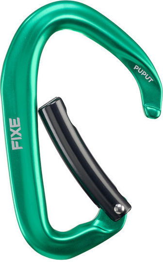 Carabinier Simplu Fixe Climbing Picot Curve Verde