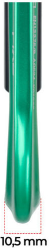 Carabinier Simplu Fixe Climbing Picot Curve Verde