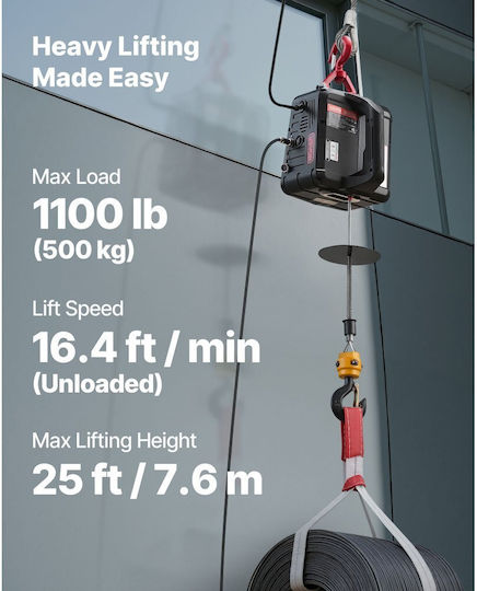 Vevor Furniture Lifter for Weight Load up to 500kg Gray