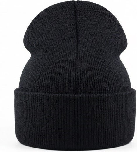 Beanie Unisex Căciulă Tricotat în culoarea Negru