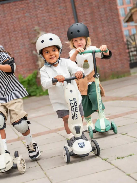 Scoot & Ride Kids Scooter Helmet Gray