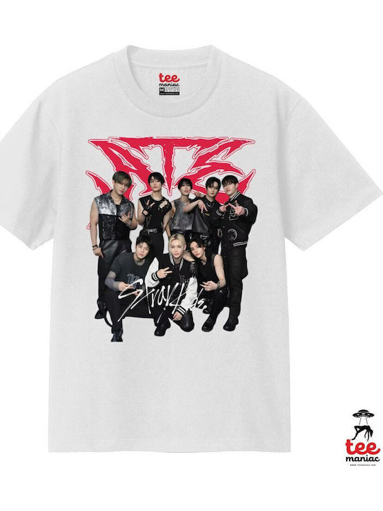 Stray Kids K-pop Band Κλασικό T-shirt Διπλής Ραφής Χωρίς Πλευρικές Ραφές Λευκο 100% Βαμβάκι Vegan & Oeko-tex Πιστοποιημένο Stray Kids K-pop Band Κλασικό T-shirt Διπλής Ραφής Χωρίς Πλευρικές Ραφές Λευκο 100% Βαμβάκι Vegan & Oeko-tex Πιστοποιημένο
