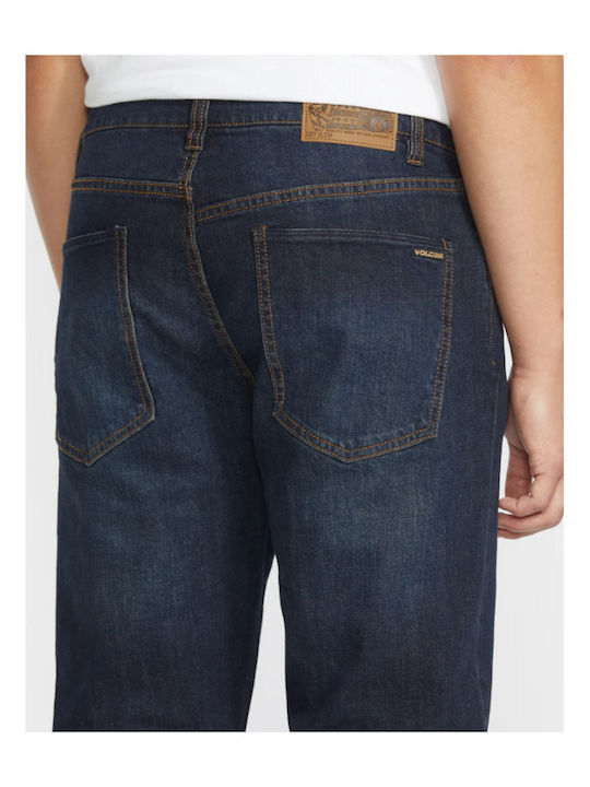 Solver Ανδρικό Παντελόνι Τζιν New Vintage Blue