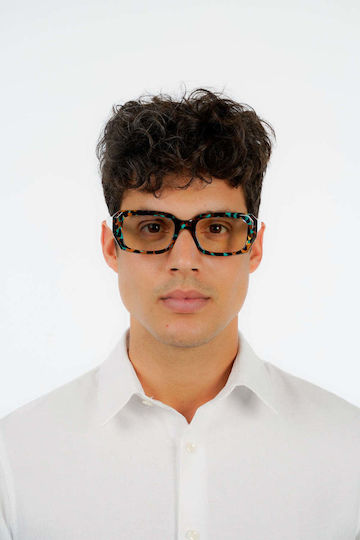 Blue Light Schutzbrille Red Raven Serie D Bernstein