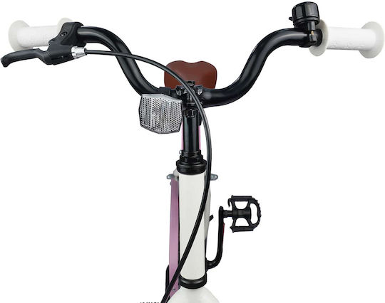 vidaXL 20" Kids Bicycle City White