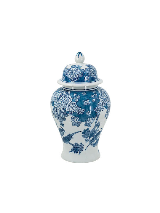 Artekko Decorative Vase Melania White 21x21x29.5cm