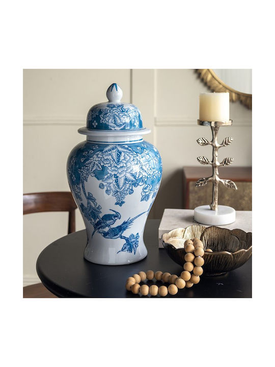 Artekko Decorative Vase Melania White 21x21x29.5cm