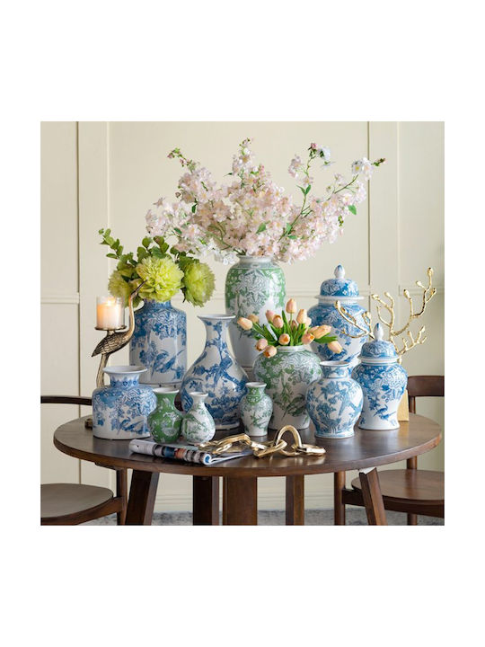 Artekko Decorative Vase Melania White 20x20x31cm