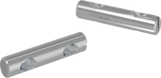 vidaXL Παξιμάδι Ασφαλείας για Βίδα M60mm 2τμχ