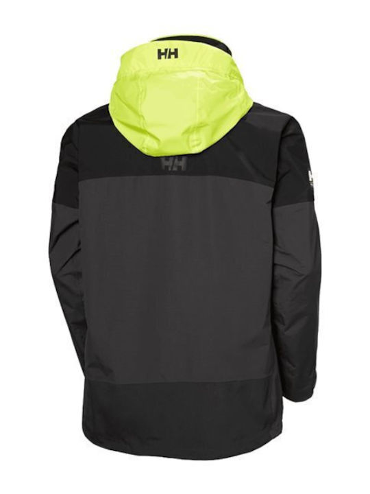 Helly Hansen Pier 4.0 34484-980 Ανδρικό Μπουφάν για Σκι & Snowboard Μαύρο