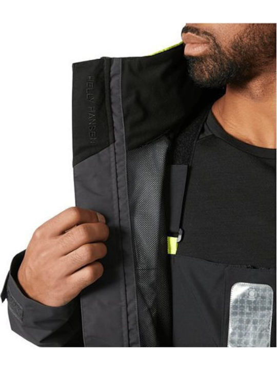 Helly Hansen Pier 4.0 34484-980 Ανδρικό Μπουφάν για Σκι & Snowboard Μαύρο