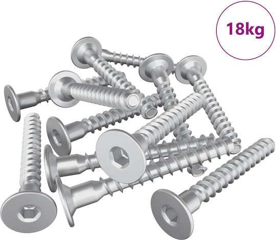 vidaXL Βίδα Torx Μεταλλική με Διάμετρο M5mm 5000τμχ 18kg