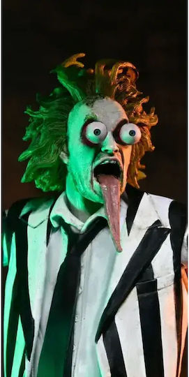 Neca Beetlejuice Ultimate Striped Suit Beetlejuice Φιγούρα Δράσης ύψους 18εκ. σε Κλίμακα 1:10