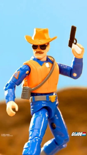 Gi Joe Reaction+ Action Figure Wave 3 Wild Bill Cartoon 10 Cm