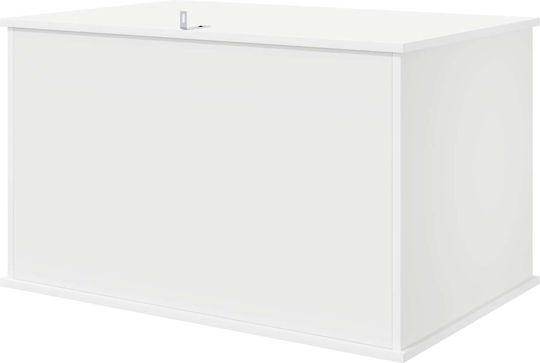 vidaxl Katzenbett Weiß 85 x 55 x 50 cm Bearbeitetes Holz