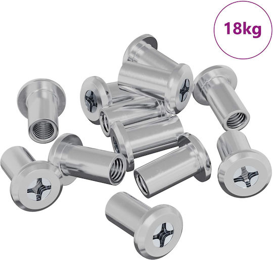 vidaXL Screw 3673pcs 18kg