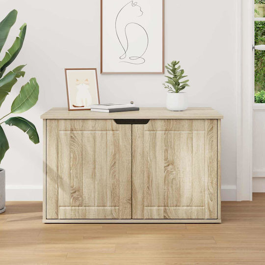 Vidaxl Cat House Sonoma 85 x 55 x 53.5 cm Engineered Wood