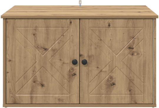 Vidaxl Cat House Walnut Handmade 85 x 55 x 50 cm
