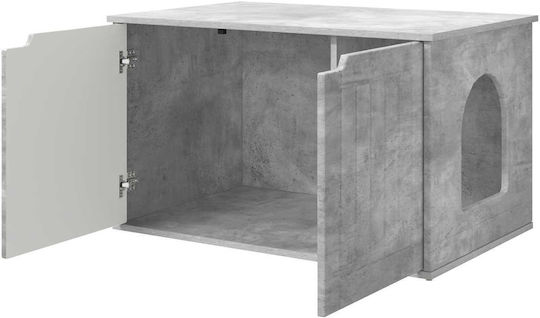Vidaxl Cat House Concrete 85 x 55 x 53.5 cm Treated Wood