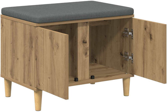 Eingangsmöbel mit Bank Artisan Oak 60x38x46cm