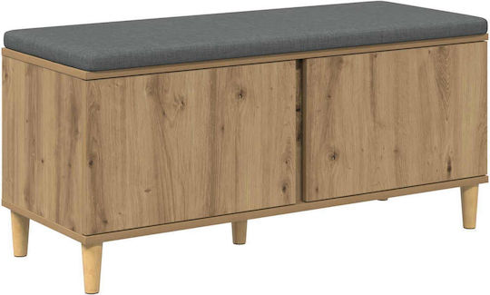 Έπιπλο Εισόδου με Παγκάκι Artisan Oak 60x38x46εκ.