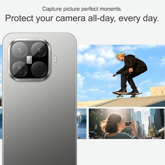 Imak Camera Protection Tempered Glass Black for the Xiaomi 15T 5G, Xiaomi 15T Pro 5G