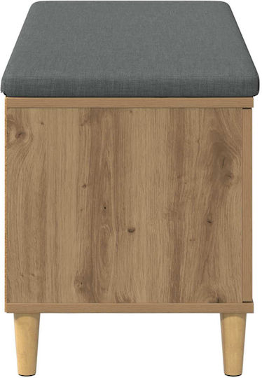 Έπιπλο Εισόδου με Παγκάκι Artisan Oak 60x38x46εκ.