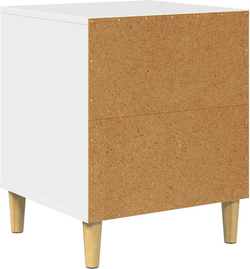Vidaxl Cat House Glossy White 42.5 x 40 x 52.5 cm
