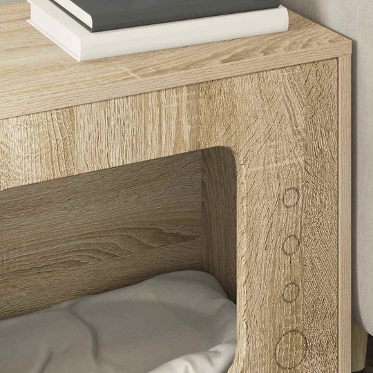 Vidaxl Cat House Sonoma 51 x 30 x 42 cm Engineered Wood